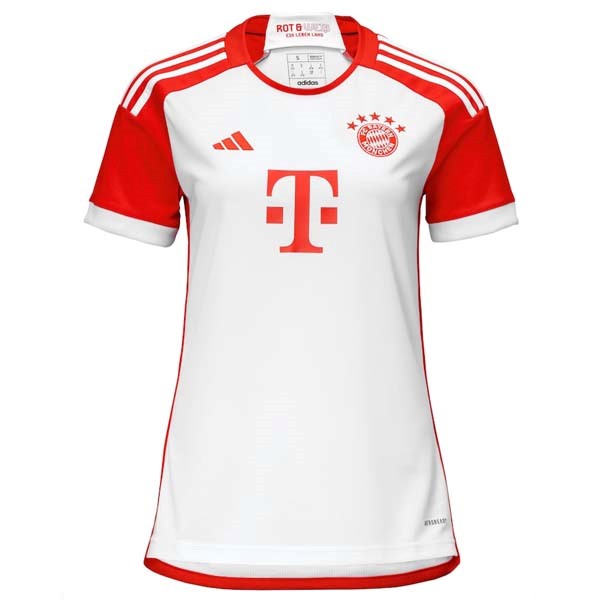 Camiseta Bayern Munich Replica Primera Ropa Mujer 2023/24